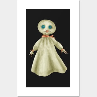 Creepy rag doll Posters and Art